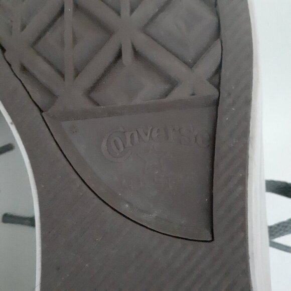 Converse Women's Size 8 Unisex Light Gray Canvas All Star Chuck Taylor Sneakers - Picture 8 of 12